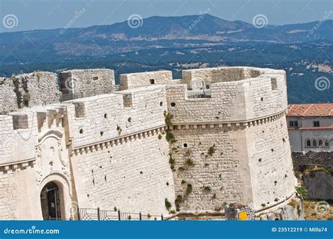 monte sant'angelo castle.